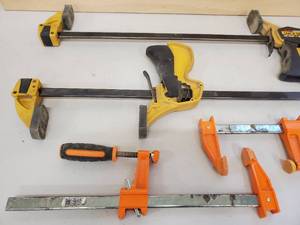 lot 75 image: (4) Woodworking Clamps