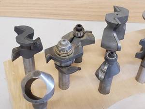 lot 84 image: Woodworking ShaperRouter Bits Lot