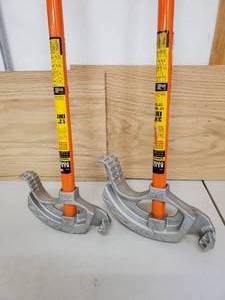 lot 96 image: Brand New (2) Klein Tool Conduit Benders