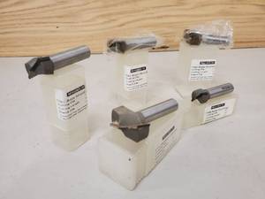lot 126 image: (5) 12 Shank Assorted Molding Shaping Bits Lot