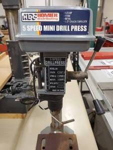 lot 138 image: Diamond in the Rough 5-Speed Mini Drill Press