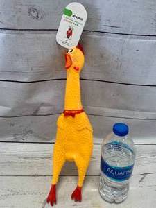 Rubber Chicken Squeaky Dog Toy�