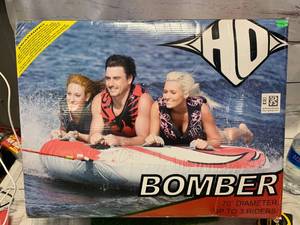 New Bomber 70� Three Person Tube $170 Retail�
