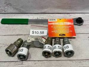 Serpentine Belt Wrench &�Coupler�Lot�