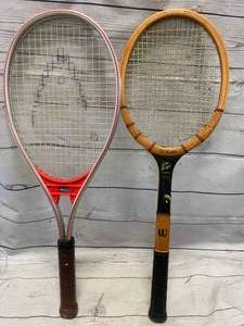 Vintage Don Budge Wilson & Head Tennis Racket�