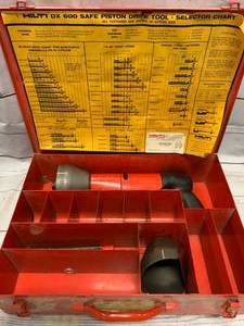 Hilti DX 600 Power Actuated Nail Stud Gun�$1800 New�