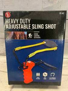 Heavy Duty Adjustable Sling Shot w Ammo