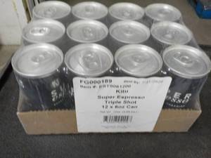 12 pack 6 oz cans Triple Shot Kitu ...