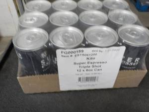 12 pack 6 oz cans Triple Shot Kitu ...