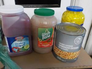 1 gallon each Kraft free raspberry ...