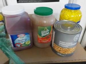 1 gallon each Kraft free raspberry ...