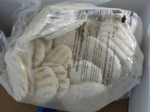 10 1 lb. bag grilled chicken fillet...