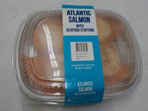 2 lb. frozen Atlantic salmon with s...