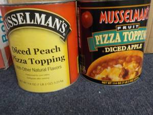 7 lb. 2 oz. cans Musselmans diced ...