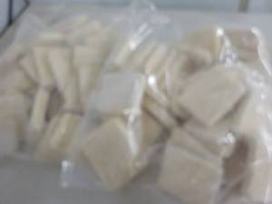 2 bags frozen cod...