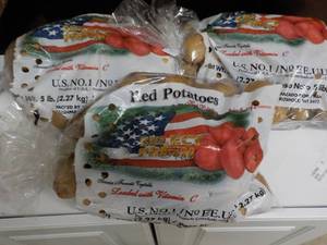 3 5 lb. Bags potatoes...