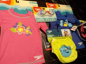 Speedo size XS kids swim wear...