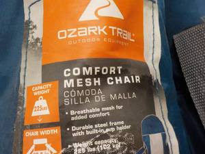 2 Ozark Trail summer collapsible ch...