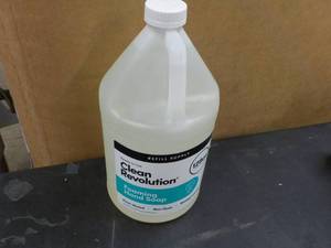 gallon Clear Revolution hand soap...