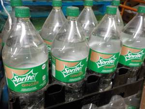 8 2 liter bottles Sprite Ginger nea...