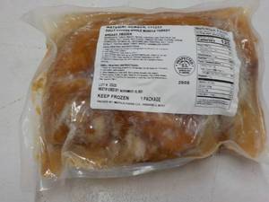 frozen package fully cooked whole m...