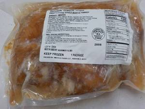 frozen package fully cooked whole m...