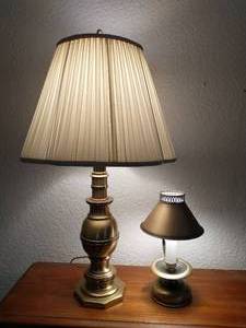lot 225 image: Two Vintage Lamps