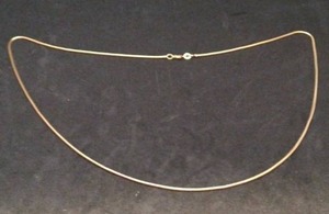 lot 118 image: 14k Gold Necklace