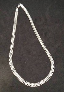 lot 140 image: 925 Sterling Silver Necklace
