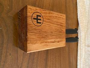 lot 204 image: Wusthof Knife Block with Two Knives