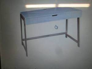 neorustic smart desk with usb ports...