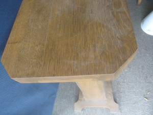 lot 34 image: Oak Plant Stand