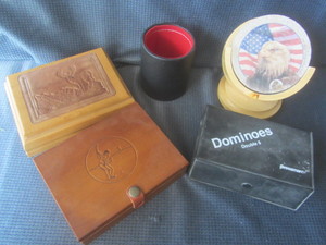 lot 74 image: Playing Cards, Dominos, Dice