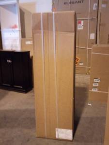 lot 8 image: Designer Series Melvern Assembled 12x42x12 in. Wall Kitchen Cabinet in White by Hampton Bay