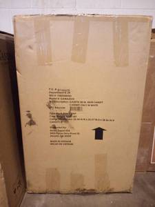 lot 22 image: Gazette 30 in. W Bath Vanity Cabinet Only in White by Home Decorators Collection