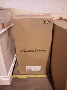lot 26 image: Glenwall VorMax Elongated Toilet Bowl Only in White by American Standard