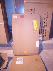 lot 76 image: 34 in. Gray Weathered Organizer Closet Shelves, Gray (2-Pack)