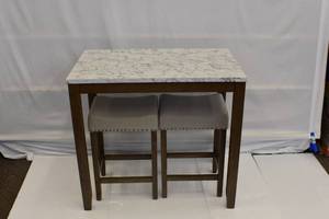 Pub table and stools