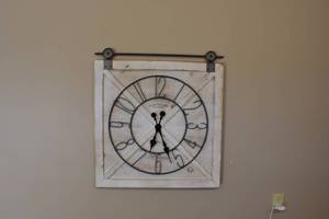 Farmhouse clock