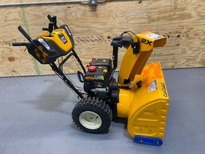 lot 36 image: CUB CADET 2X 26 in. 243 cc Two-Stage Gas Snow Blower with Electric Start, Power Steering and Steel Chute (as is)