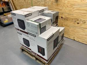 lot 50 image: Lot of 8-  Various Heaters (non-working)