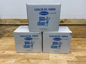 lot 58 image: SPRAYWAY Lot of 3 Cases of-  Glass Cleaner - 19oz (12 Per Case)