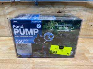 lot 16 image: SMARTPOND 630-GPH Submersible Pond Pump