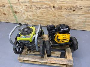 lot 67 image: Lot of 2 Pressure Washers for Parts