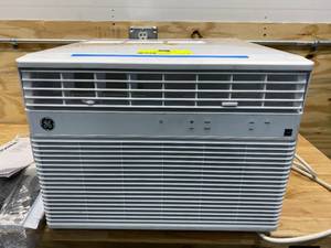 lot 12 image: GE 8,000 BTU 115-Volt Smart Window Air Conditioner with WiFi and Remote in White, ENERGY STAR
