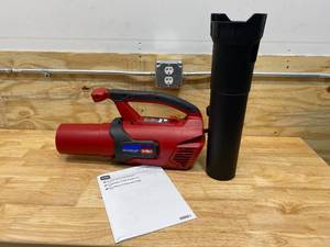 lot 15 image: TORO PowerJet F700 140 MPH 725 CFM 12 Amp Electric Handheld Leaf Blower