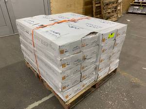 lot 9 image: BLUE RIDGE HARDWOOD FLOORING Lot of 20 Cases of-  Red Oak Natural 34 in. Thick x 2-14 in. Wide x Random Length Solid Hardwood Flooring (18 sq. ft.  case).