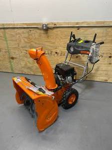 lot 17 image: YARDMAX 26 in. Two-Stage Electric Start Gas Snow Blower with Headlight