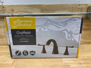 lot 88 image: AMERICAN STANDARD Chatfield 8 in. Widespread 2-Handle Bathroom Faucet in Legacy Bronze