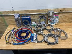 lot 94 image: Lot of Various Plumbing Hoses